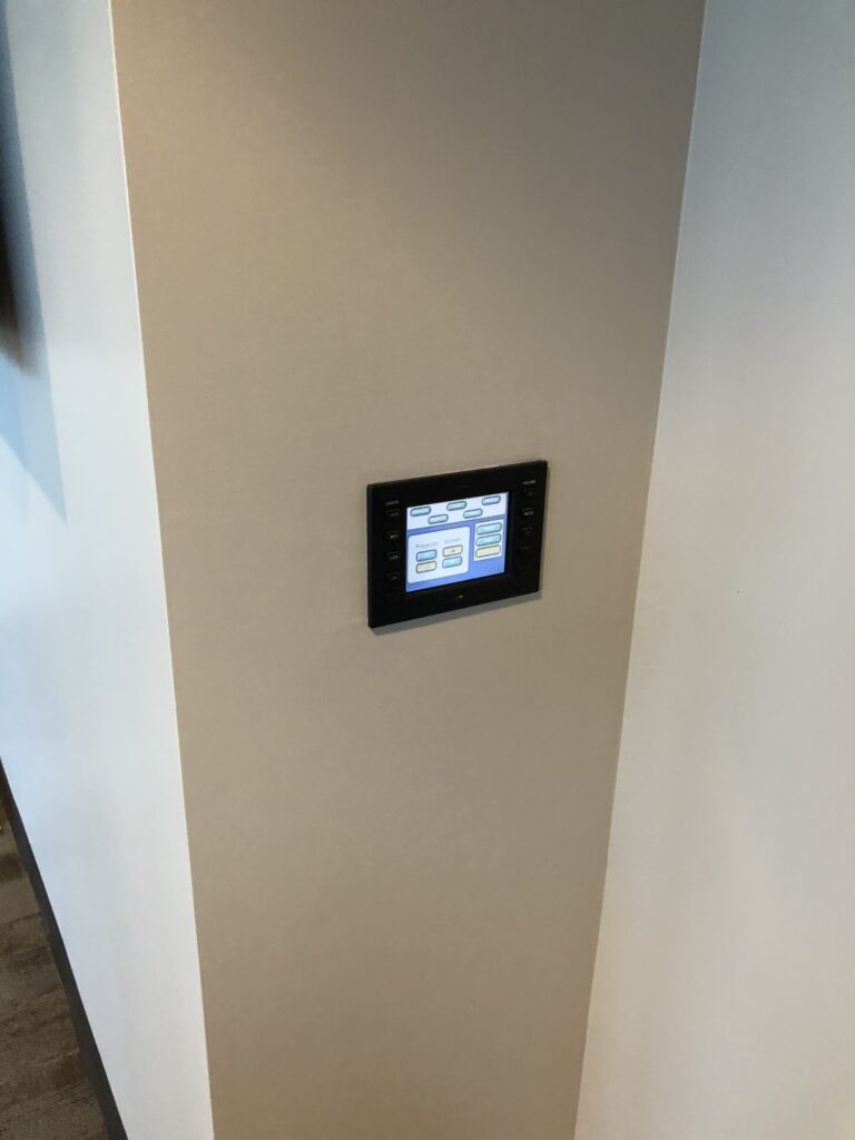 Wall mount surveillance screen
